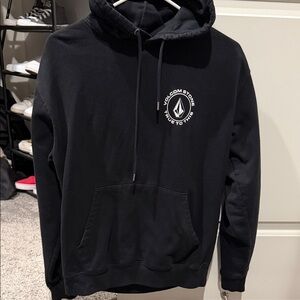 Volcom Classic Black Hoodie for Men